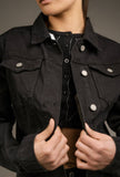 Amelia Boyfriend Denim Jacket - Little Black Pistol
