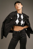Amelia Boyfriend Denim Jacket - Little Black Pistol