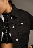 Amelia Boyfriend Denim Jacket - Little Black Pistol