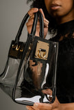 Anais Clear Tote - Little Black Pistol