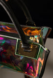 Anais Holographic Tote - Little Black Pistol