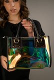 Anais Holographic Tote - Little Black Pistol