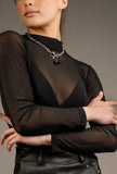 Courtney Mesh Top