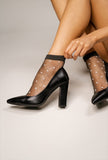 Dotty Mesh Socks - Little Black Pistol