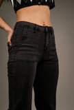 Gloria 70's Flared Denim Jeans - Little Black Pistol