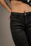 Gloria 70's Flared Denim Jeans - Little Black Pistol
