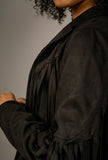 Grace Faux Suede Tassel Jacket - Little Black Pistol