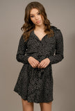 Jocelyn Heart Detail Shirt Dress - Little Black Pistol