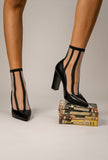 Linear Mesh Socks - Little Black Pistol