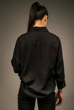 Martha Oversized Chiffon Shirt - Little Black Pistol