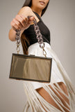 Maya Clutch Clear Grey - Little Black Pistol