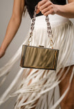Maya Clutch Clear Grey - Little Black Pistol