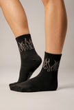 Motobird Flame Socks - Little Black Pistol