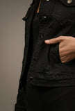 Ruth Slim Cut Denim Jacket - Little Black Pistol