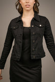 Ruth Slim Cut Denim Jacket - Little Black Pistol