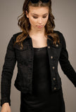 Ruth Slim Cut Denim Jacket - Little Black Pistol