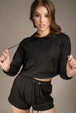 Serena Lightweight Cropped Hoodie