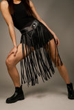Stevie Tassel Shorts - Little Black Pistol