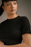 Taylor String Detailed T-shirt Dress - Little Black Pistol