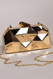 Zaha Clutch Gold - Little Black Pistol